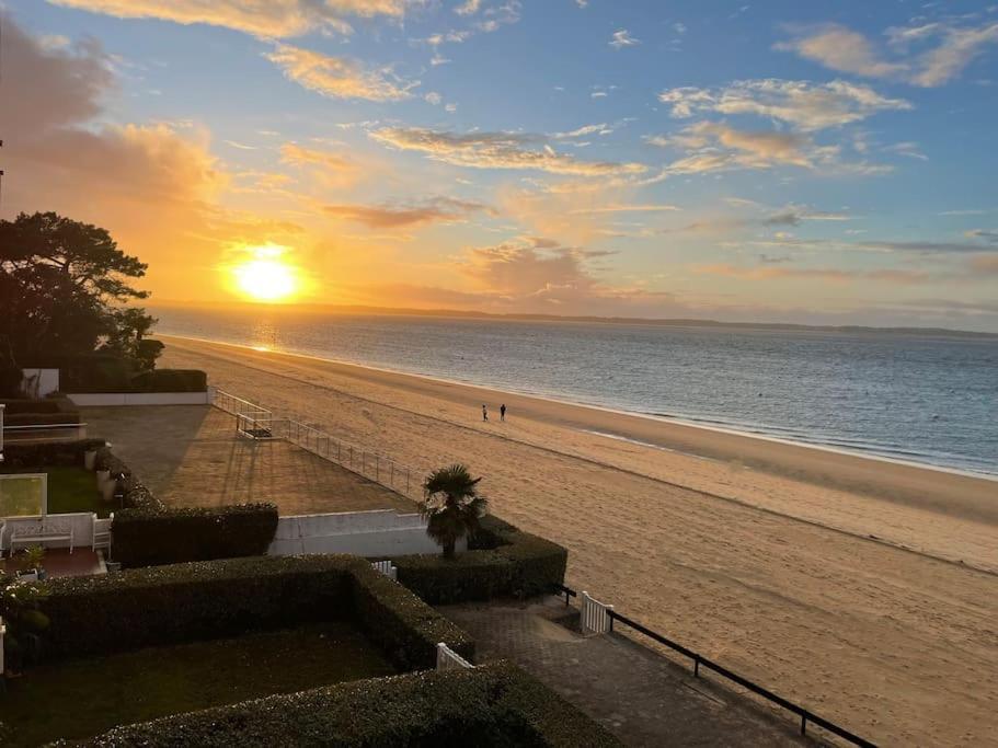 Premiere Ligne Acces Prive Et Direct A La Plage Vue Mer Arcachon Extérieur photo