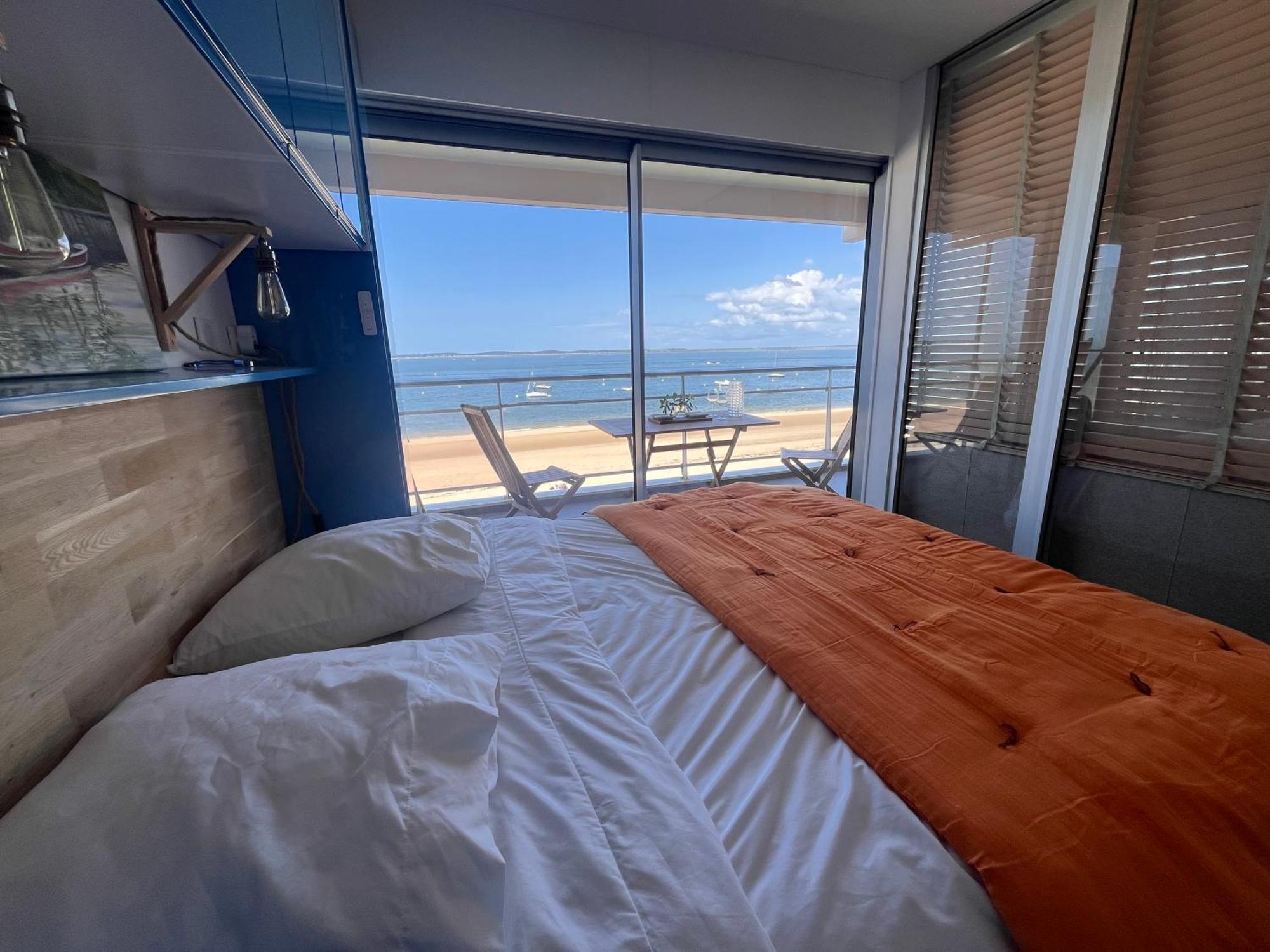 Premiere Ligne Acces Prive Et Direct A La Plage Vue Mer Arcachon Extérieur photo