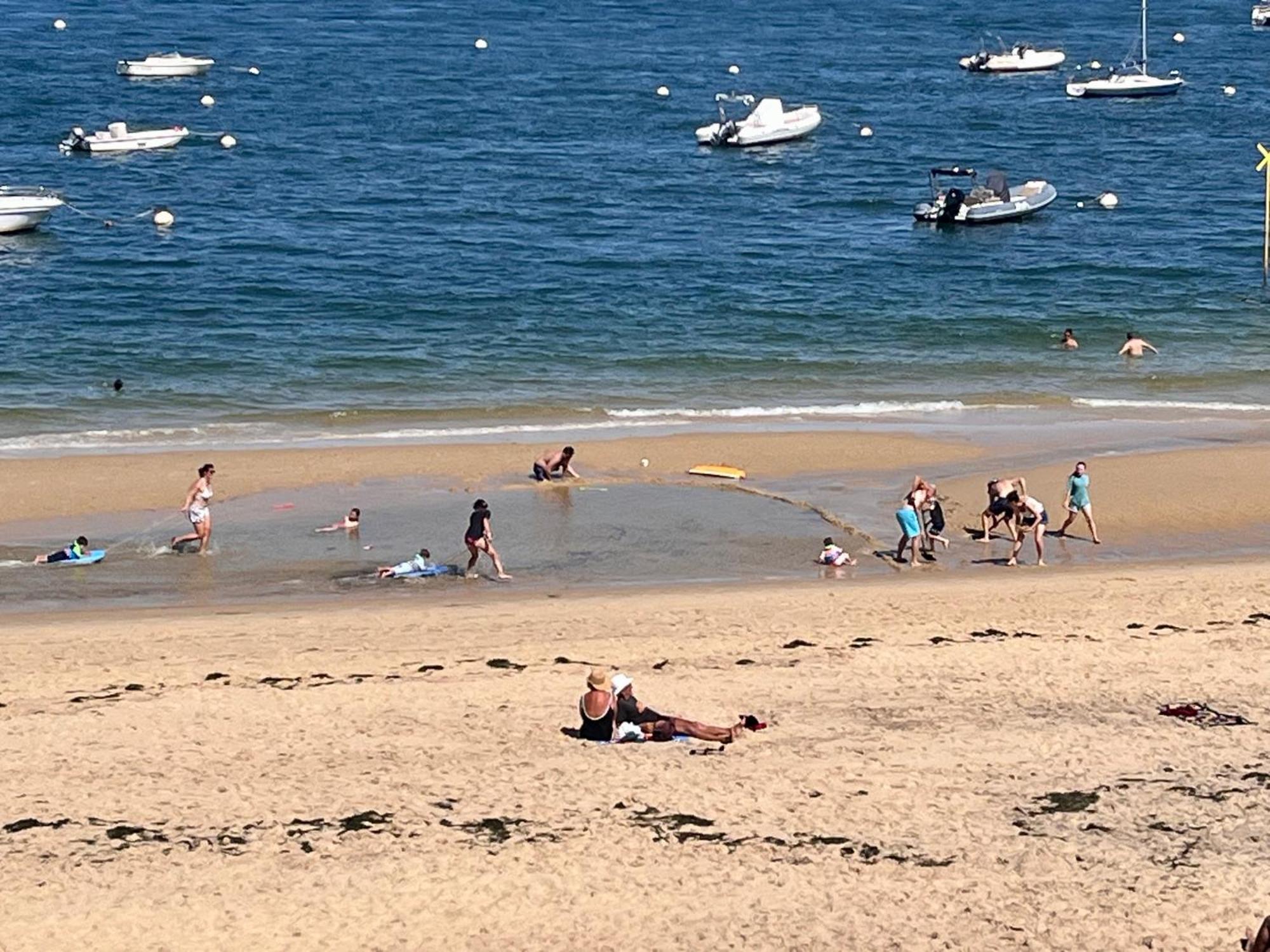 Premiere Ligne Acces Prive Et Direct A La Plage Vue Mer Arcachon Extérieur photo